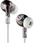 Ακουστικά με μικρόφωνο Cellularline - Music Sound Flowers, πολύχρωμα - 2t